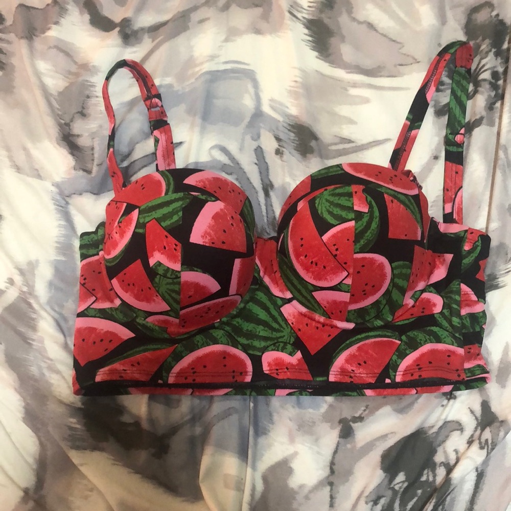 Watermelon bikini top